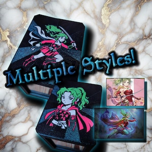 Terra, Deckbox temático de Arauto da Esperança com carregador superior para MTG (Magic the Gathering) e EDH Final Fantasy. Terra, Deckbox de Adepto Mágico.