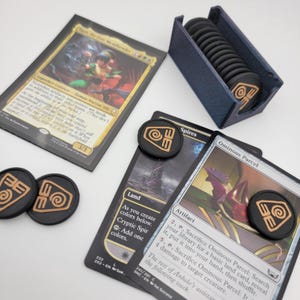 mtg ability counter cards Amazon.com: MTG Abilities Keywords Counter Wheel, Black Token Tracker 7.5  inch Diameter,123-Piece Keyword and Life Counter Bulk Tokens MTG, TCG, Cards  Gaming Accessories : Toys & Games main image 1