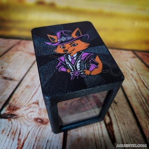 Caja de mazos de Mr. Foxglove Commander con cargador superior para MTG (Magic the Gathering) EDH Bloomburrow Peace Offering