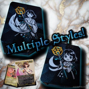 グランドサマナー ユウナ テーマのデッキボックス コマンダーデッキボックス（トップローダー付き）MTG（マジック：ザ・ギャザリング）EDH ファイナルファンタジー デッキボックス