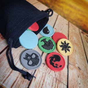 マジック ザ ギャザリングのマナ トークン - Etsy 日本