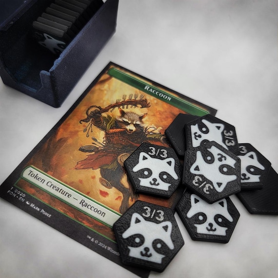 マジック：ザ・ギャザリング（MTG）用コンパクトサイズ 3/3 アライグマ