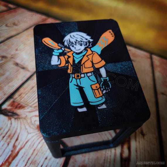 MTG Deckbox - Hope Estheim Themed Deckbox With Toploader for Magic the Gathering - Final Fantasy Deckboxes - Etsy Ireland MTG Deckbox - Hope Estheim Themed Deckbox With Toploader for Magic the Gathering - Final Fantasy Deckboxes - Etsy Ireland