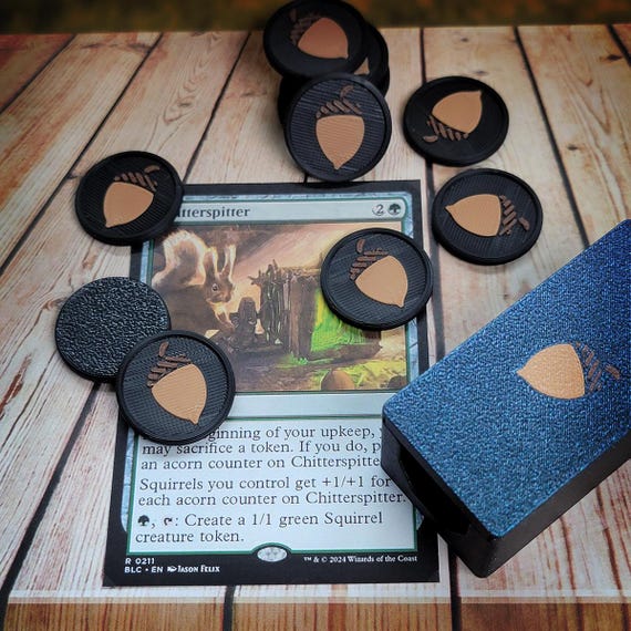 acorn cards mtg Acornelia, Fashionable Filcher (Unfinity Foil Edition) [The List]  TokenMTG Each sleeve features a unique artwork The Best and Bizarrest Unfinity