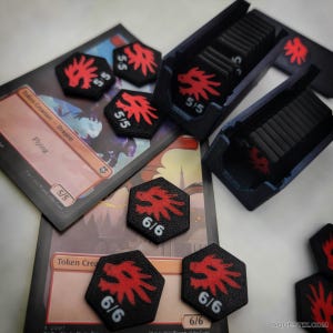 Mtg 6/6 dragon token - Etsy 日本