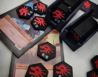 MTG ドラゴン トークン 12枚セット MtG ドラゴン 5/5 とドラゴン 6/6