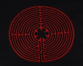 Chartres cathedral labyrinth sacred geometry bag