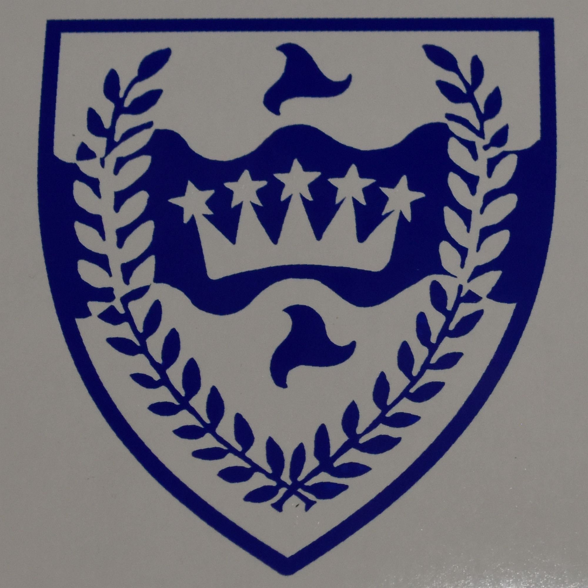 Sca Decals SCA Trimaris Heraldic Shield Transparent Blue Vinyl Decal - Etsy