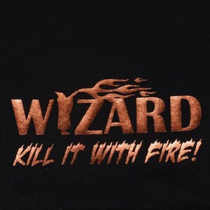 WIZARD Dungeons and Dragons game dice bag