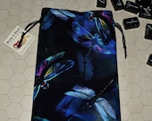 Dragonfly tarot rune dice bag