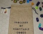 ROGUE thief Dungeons and Dragons dice bag
