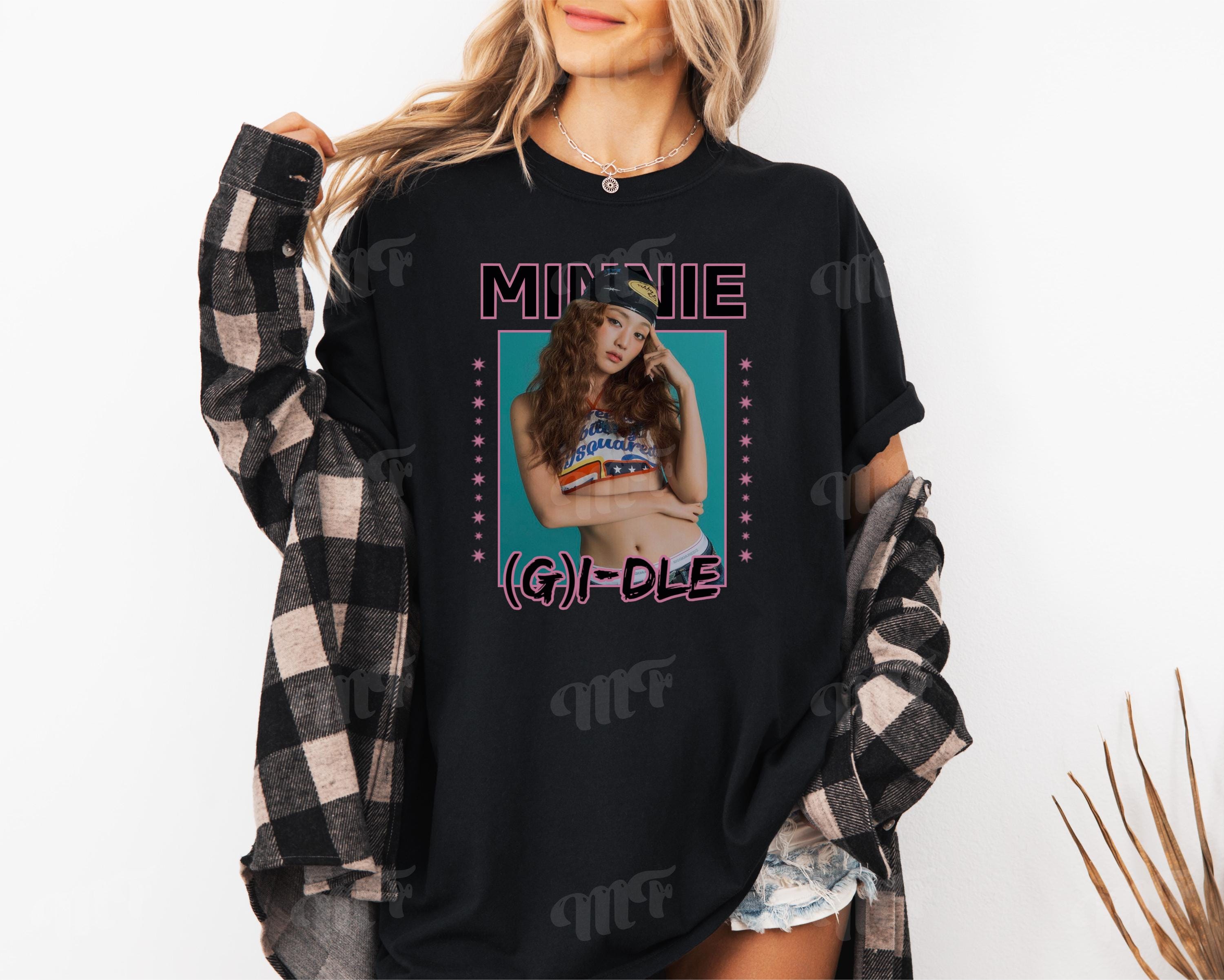 [COVERNAT] レギュラーフィットTシャツ I-DLE SHUHUA 3COLOR Shuhua Tshirt - Etsy