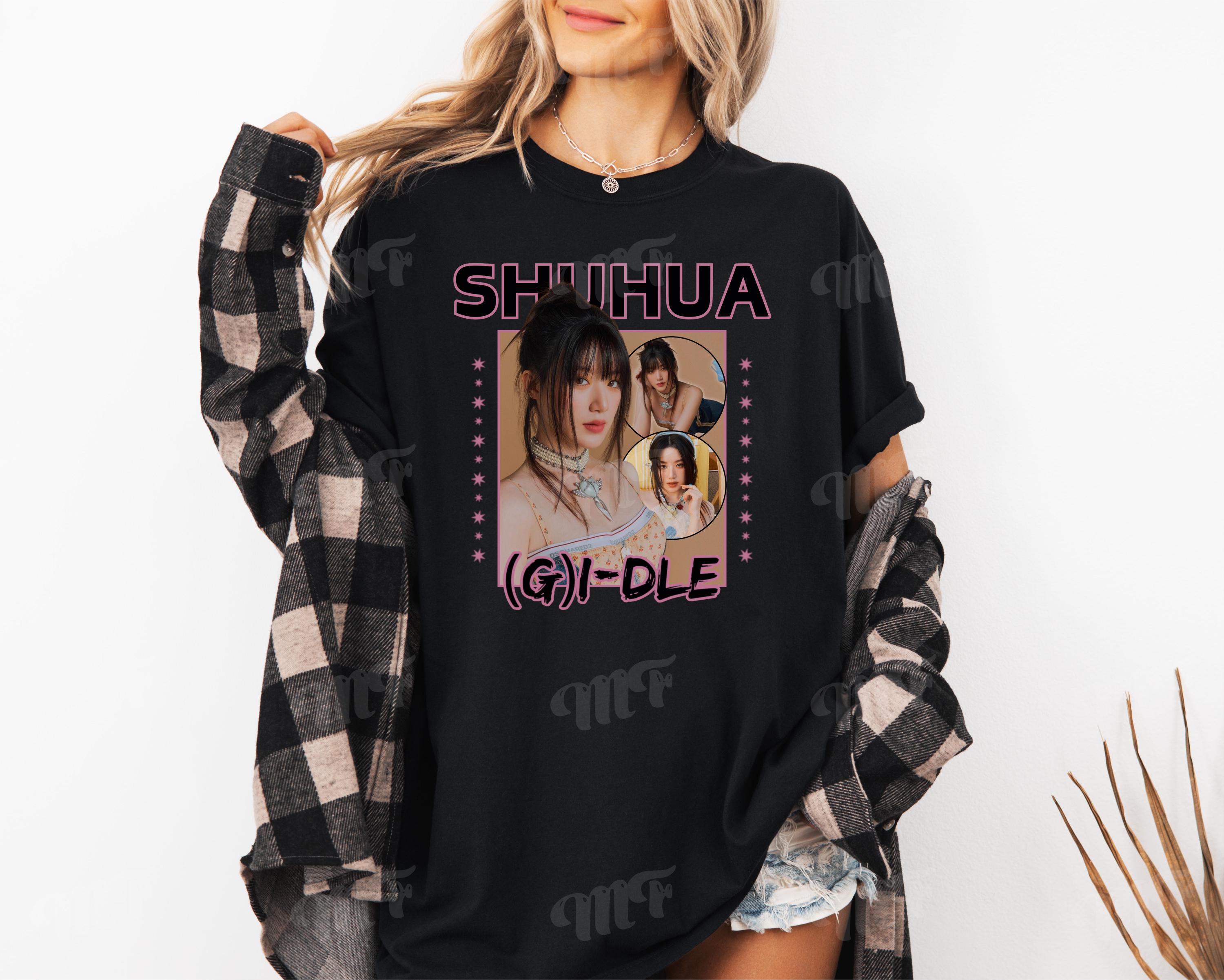 [COVERNAT] レギュラーフィットTシャツ I-DLE SHUHUA 3COLOR Shuhua Tshirt - Etsy