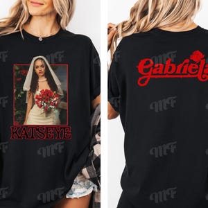 Special Edition KATSEYE &quot;Daniela&quot; Ver 2 Kpop T-shirt | Gabriela | Vintage Retro Unisex T-Shirt | Katseye Shirt | Kpop Graphic Tee | EYEKONS