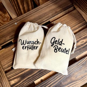 Geschenkbeutel "Geldgeschenk" | Geschenksäckchen, Geschenksack, Beutel, Baumwolle, Verpackung, Geldbeutel, nachhaltiges Geschenkpapier