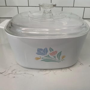 Vintage CorningWare Friendship Casserole Dish: 3-Quart Oven-Safe Cookware