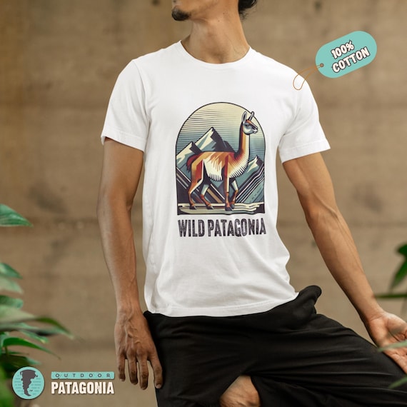 Wild Patagonia Guanaco T-Shirt | Perfect Patagonia Souvenir | Gildan Softstyle