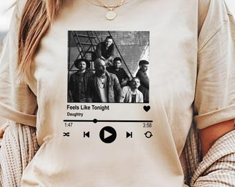 Custom Song & Photo T-Shirt: Personalized Music Gift