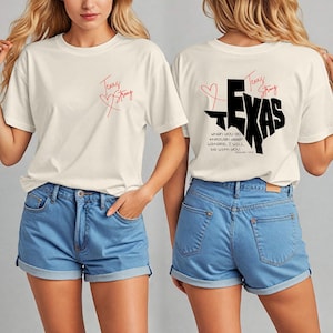 Comfort Colors®Texas Strong Shirt, Flood Support Tee, , In Memory 2025, Pray for Hill Country, Tragedy Awareness, Hopeful Healing Gift Tee