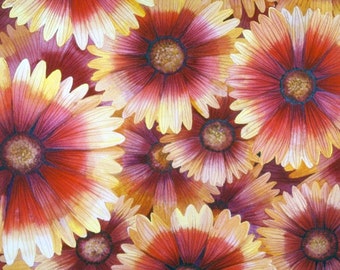 Blanket Flower I original watercolor painting