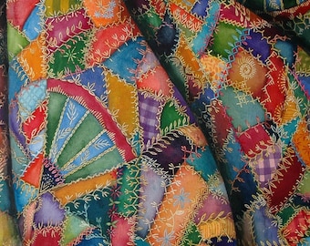 Crazy Quilt Etsy