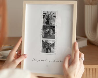 Personalised Gift for Boyfriend, Custom Photo Print, Valentines Day Gift, Birthday Surprise from Girlfriend