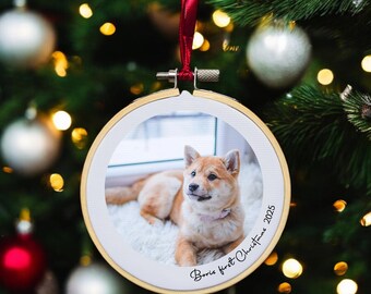 Personalized Pet Christmas Bauble: Custom Ornament, Any Pet