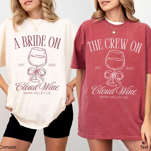 Vino Before Vows Bachelorette Shirts, Custom Location Bachelorette Comfort Colors Shirt, Winery Bachelorette Party Shirt, Wine Club Bach Tee