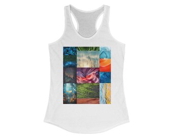 Camiseta sin mangas ideal con espalda cruzada para mujer