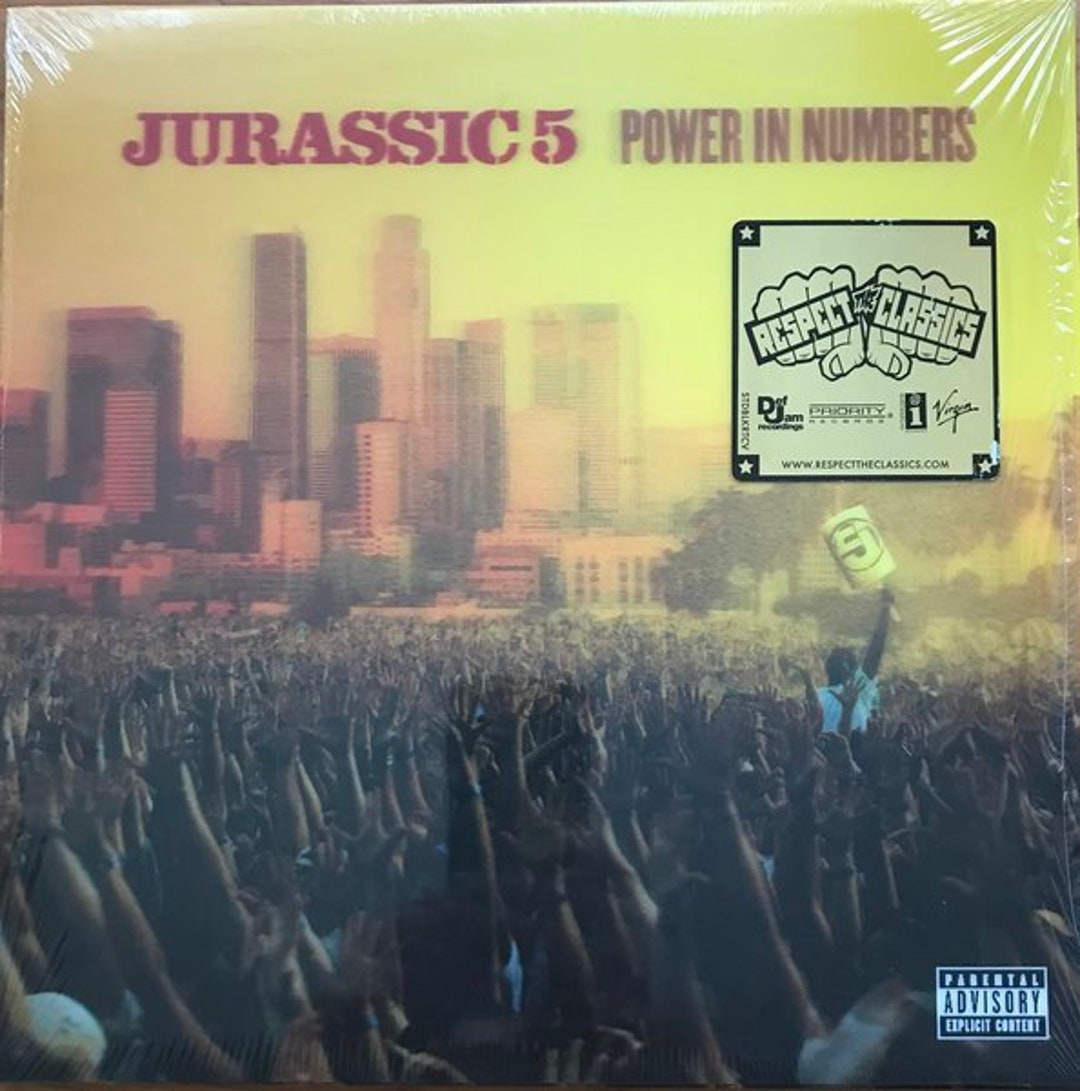Jurassic 5 Power in Numbers Double Vinyl Record Etsy