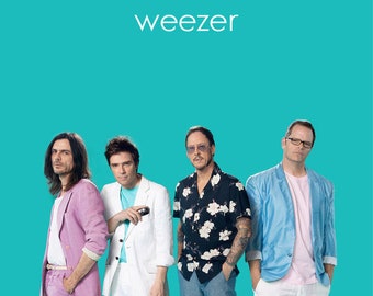 Rivers Cuomo Autographed Weezer Teal Album Vinyl - Etsy