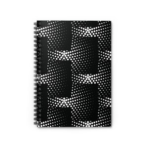 Galactic Night Sky Spiral Notebook Cosmic Journal Gift for Students Writers Stationery