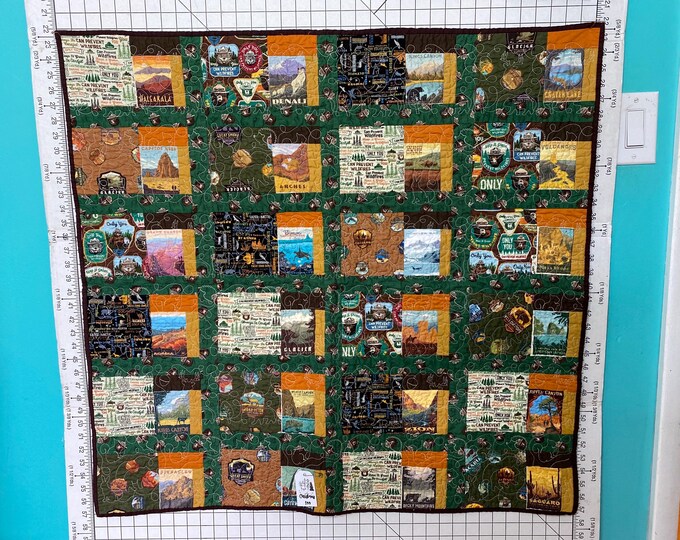 National Parks Baby Quilt National Parks Baby Quilt - Etsy