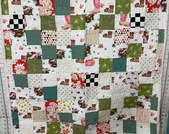 Cowgirl Baby Quilt