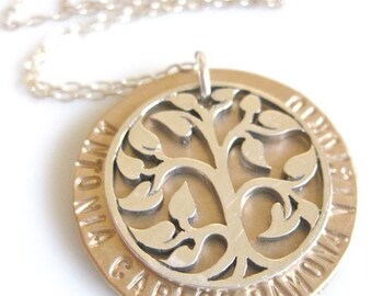 Personalized Family Jewelry - "My Tree of Wonder" Necklace