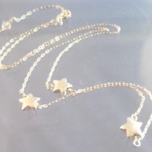 Three Stars Sterling SIlver Mamma Mia Necklace