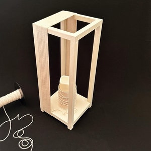 Wood Makram lantern