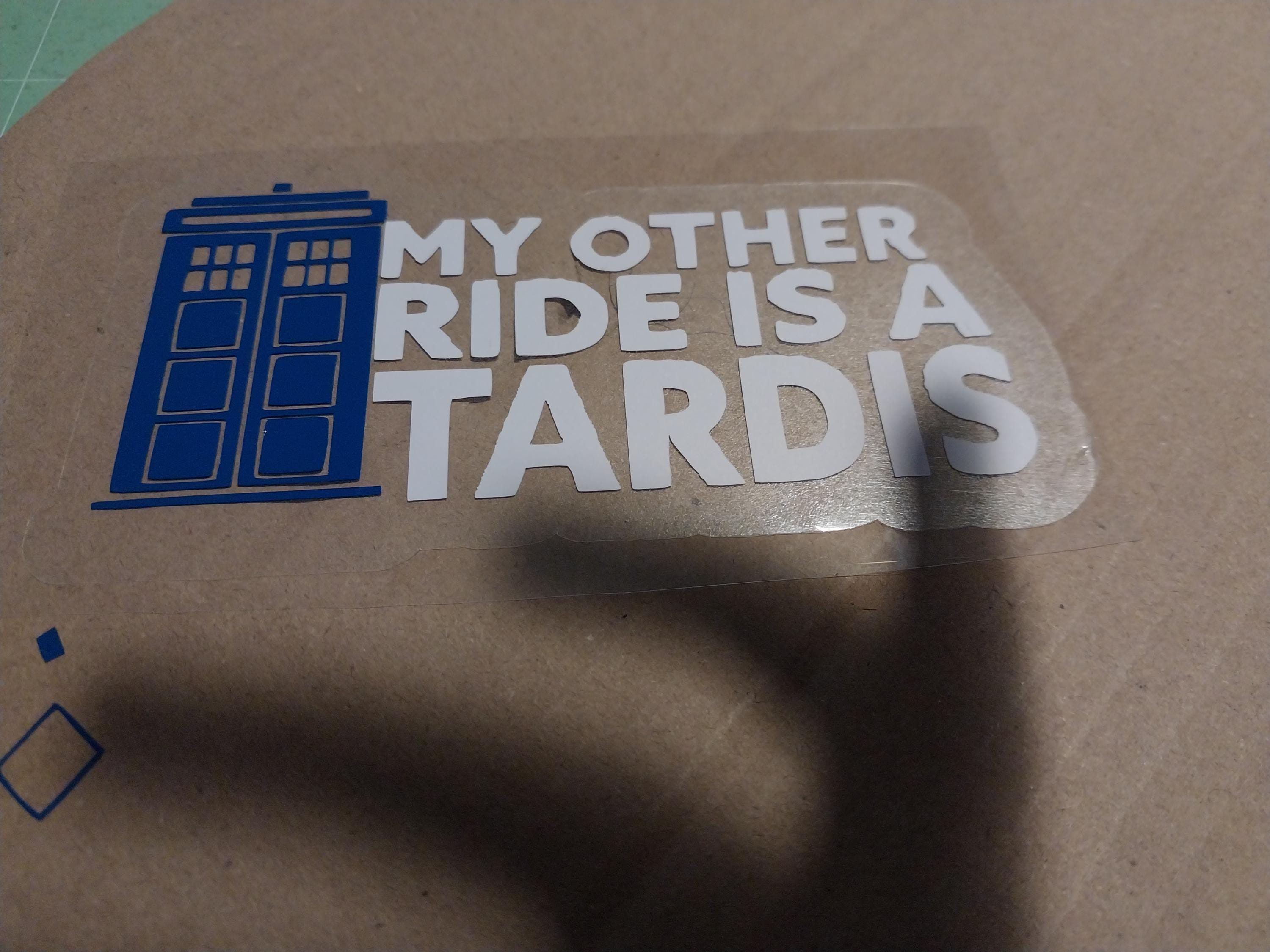 Police Box Car Decal - Etsy