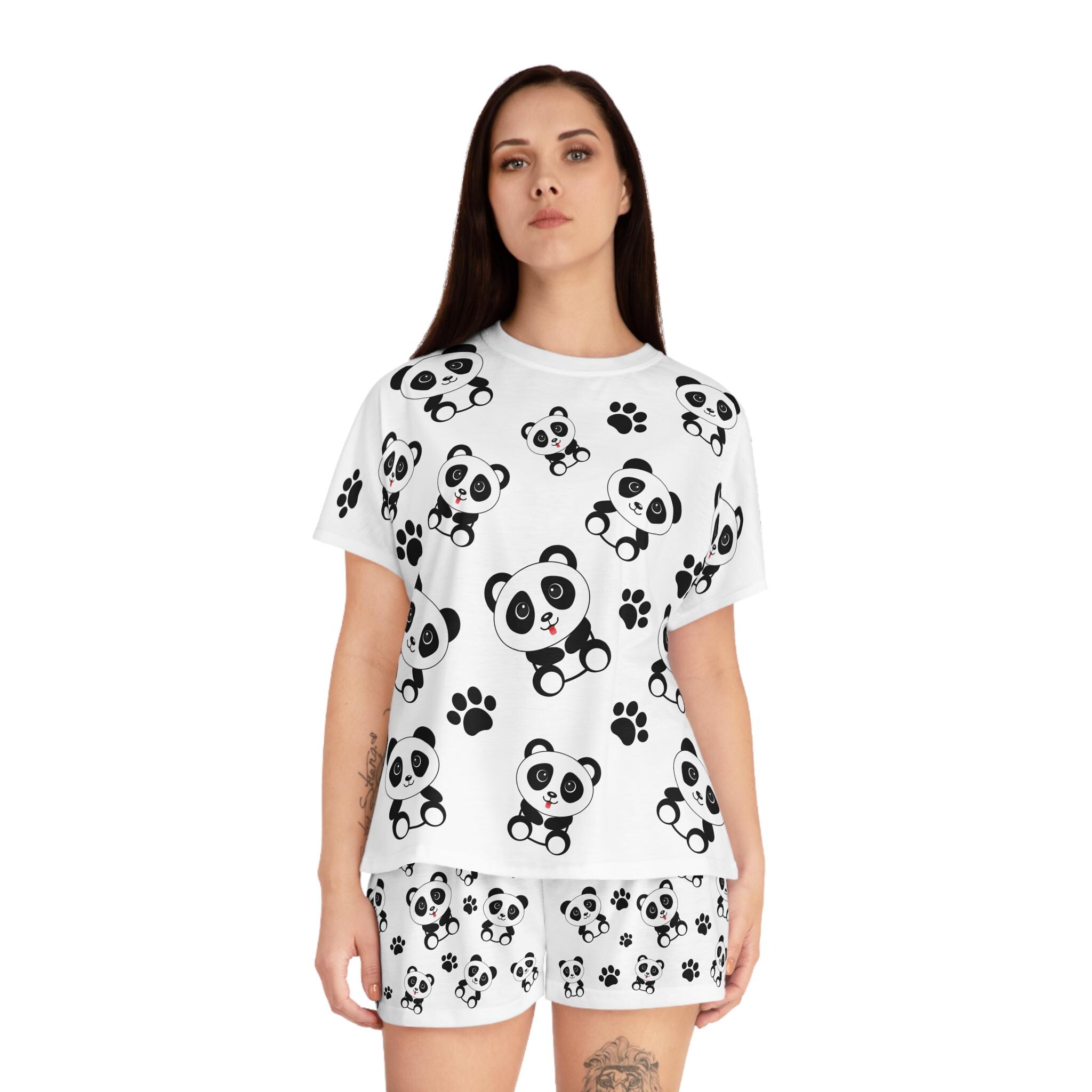 Panda Pyjamas - Etsy New Zealand