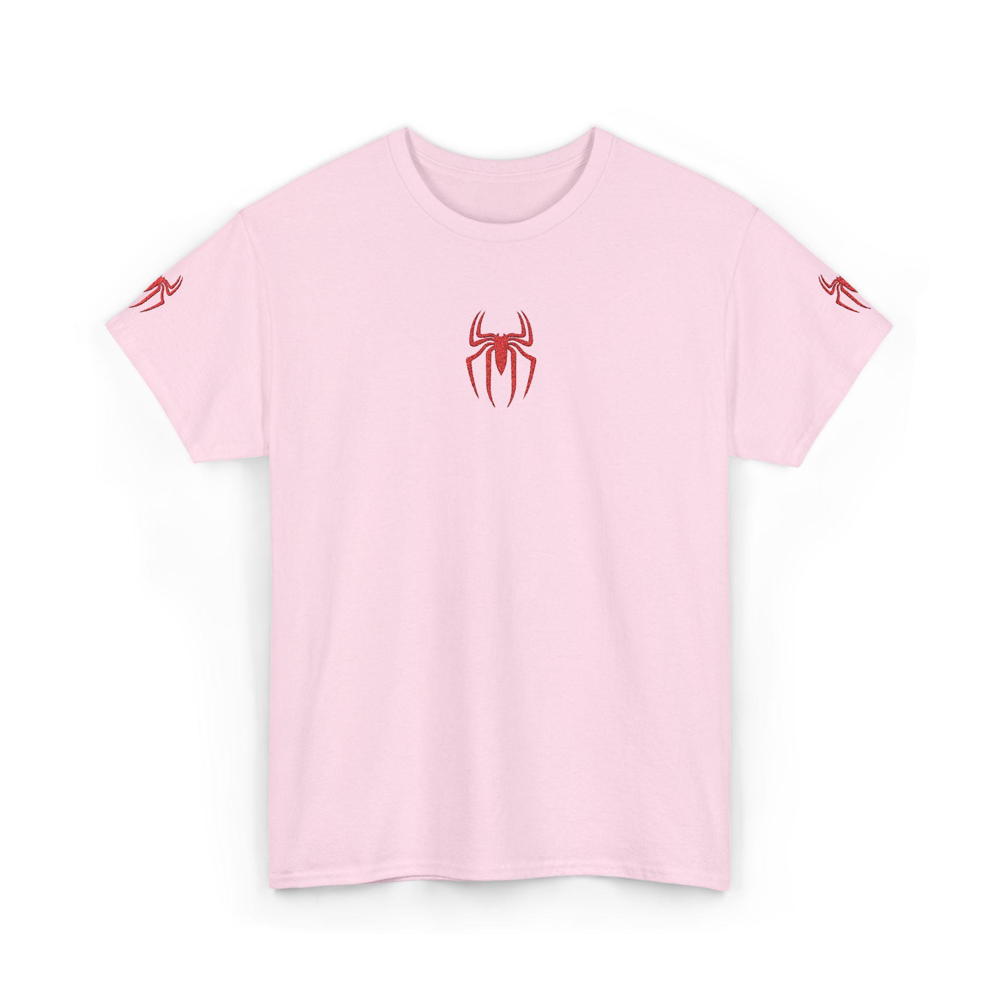 Red Spider Graphic Tee, Unisex Cotton Goth Shirt - Embroidered - Etsy