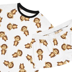 Piżama Cheeky Monkey: damska bielizna nocna do spania zdjęcie 10