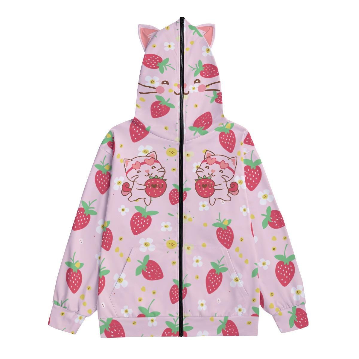 MILKBOY berry いちごMDM Tシャツ+ねこ パーカー ピンク 183653557_o7.jpg?