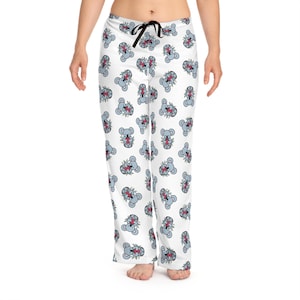 Koala Bear Print Pajama Pants: Women&#39;s Cozy Loungewear