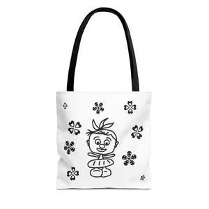Floral Design Tote Bag: Camila&#39;s Flowers Reusable Shopping Bag