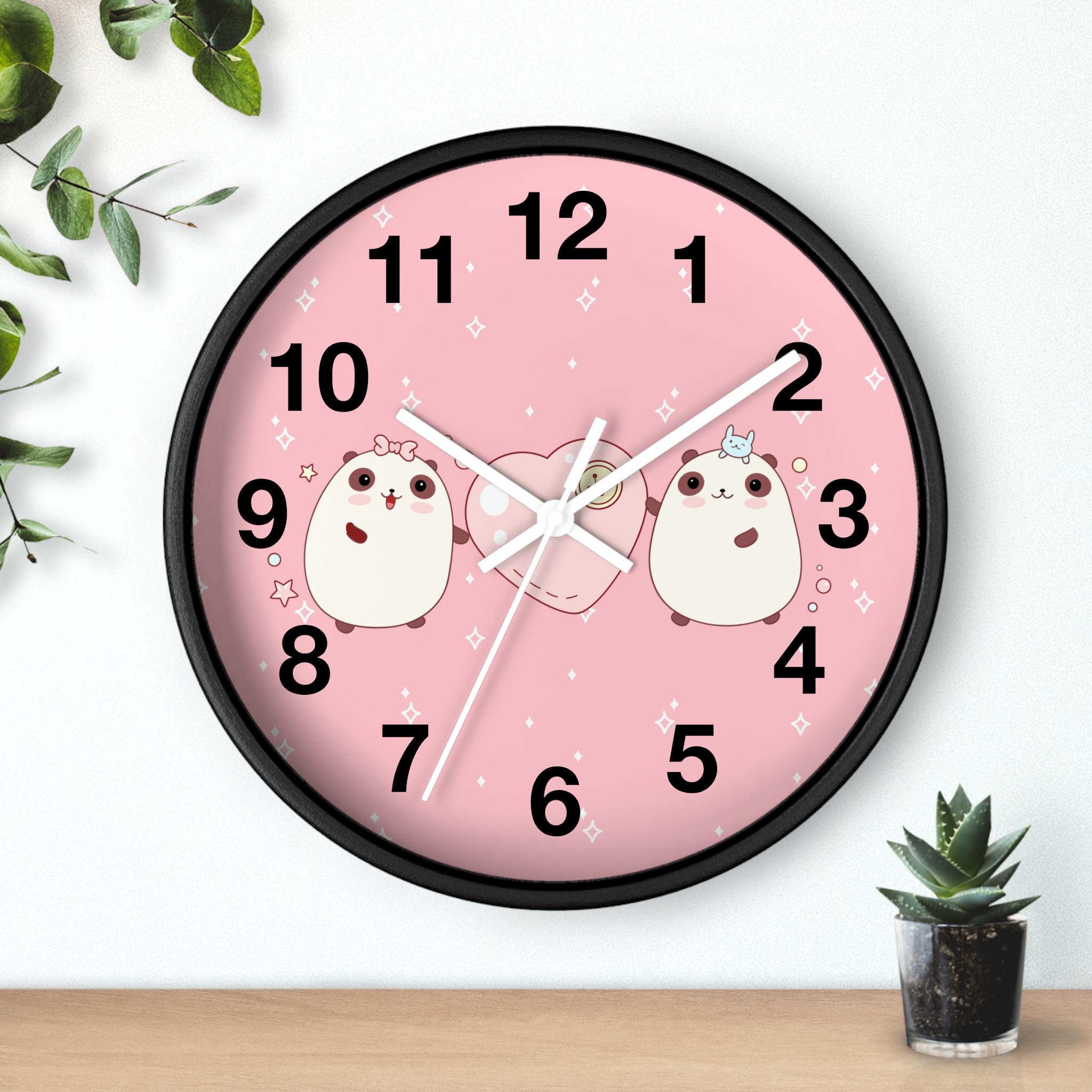 かわいいクマの壁掛け時計 - 静かな子供部屋の装飾 - Etsy 日本