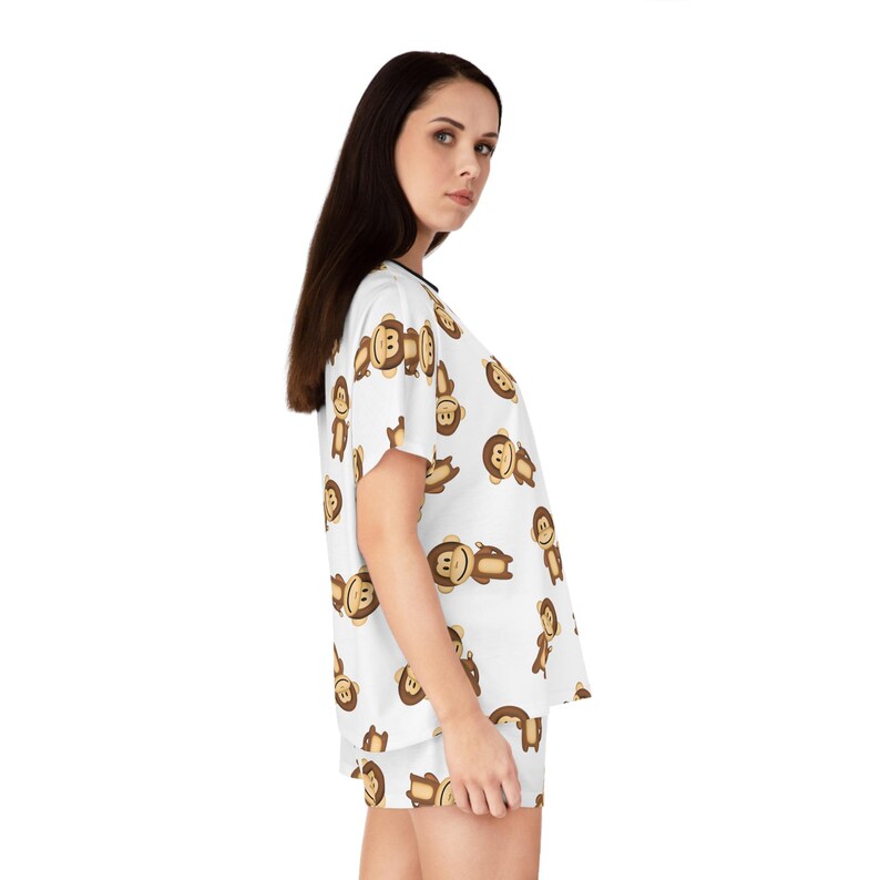 Piżama Cheeky Monkey: damska bielizna nocna do spania zdjęcie 9