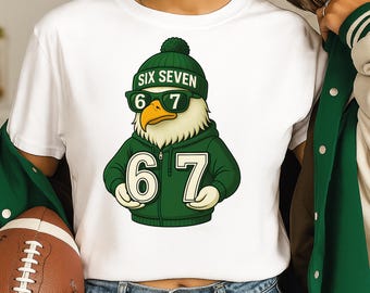 Eagle 67 Six Seven PNG / Eagles Lovers Funny Meme | Instant download