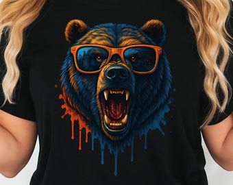 Goteo de oso PNG / Descarga digital