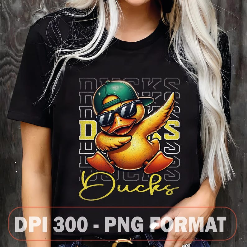 Script Duck Dabbing Duck - Ducks Lovers PNG / | Instant Download - Etsy