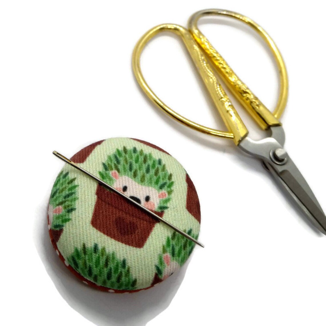 Hedgehog Needle Minder Succulent Needleminder Cross Stitch Etsy